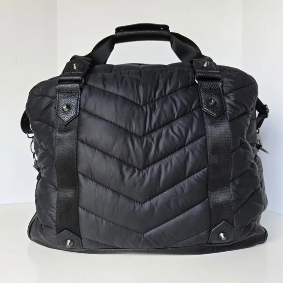 CYNTHIA ROWLEY Large Duffle Weekender Overnight Bag Detachable Strap - Picture 1 of 16